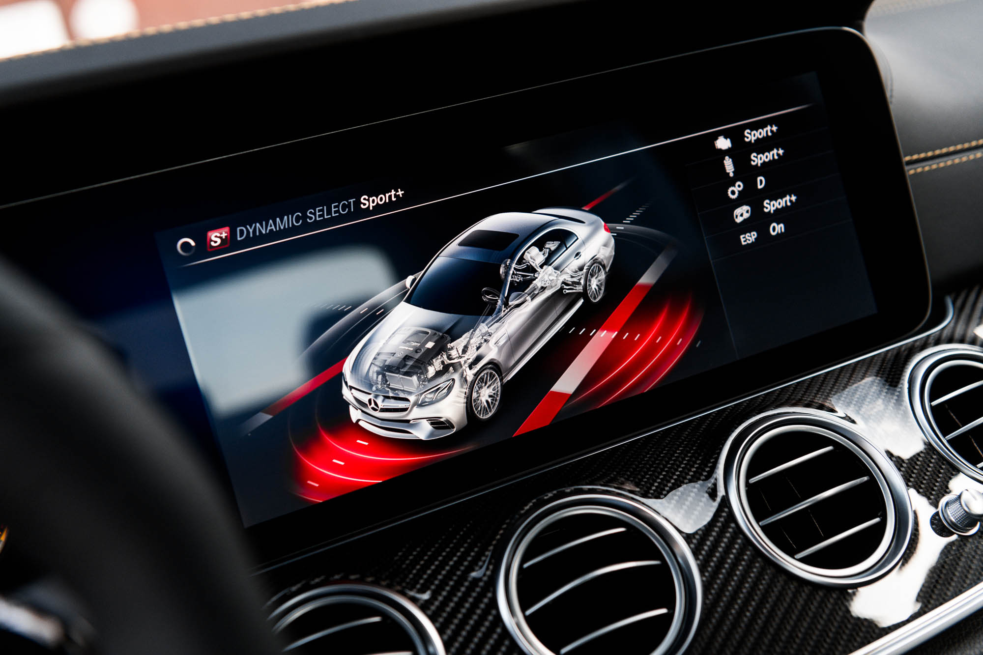 Mercedes-Benz E 63 AMG S — interior