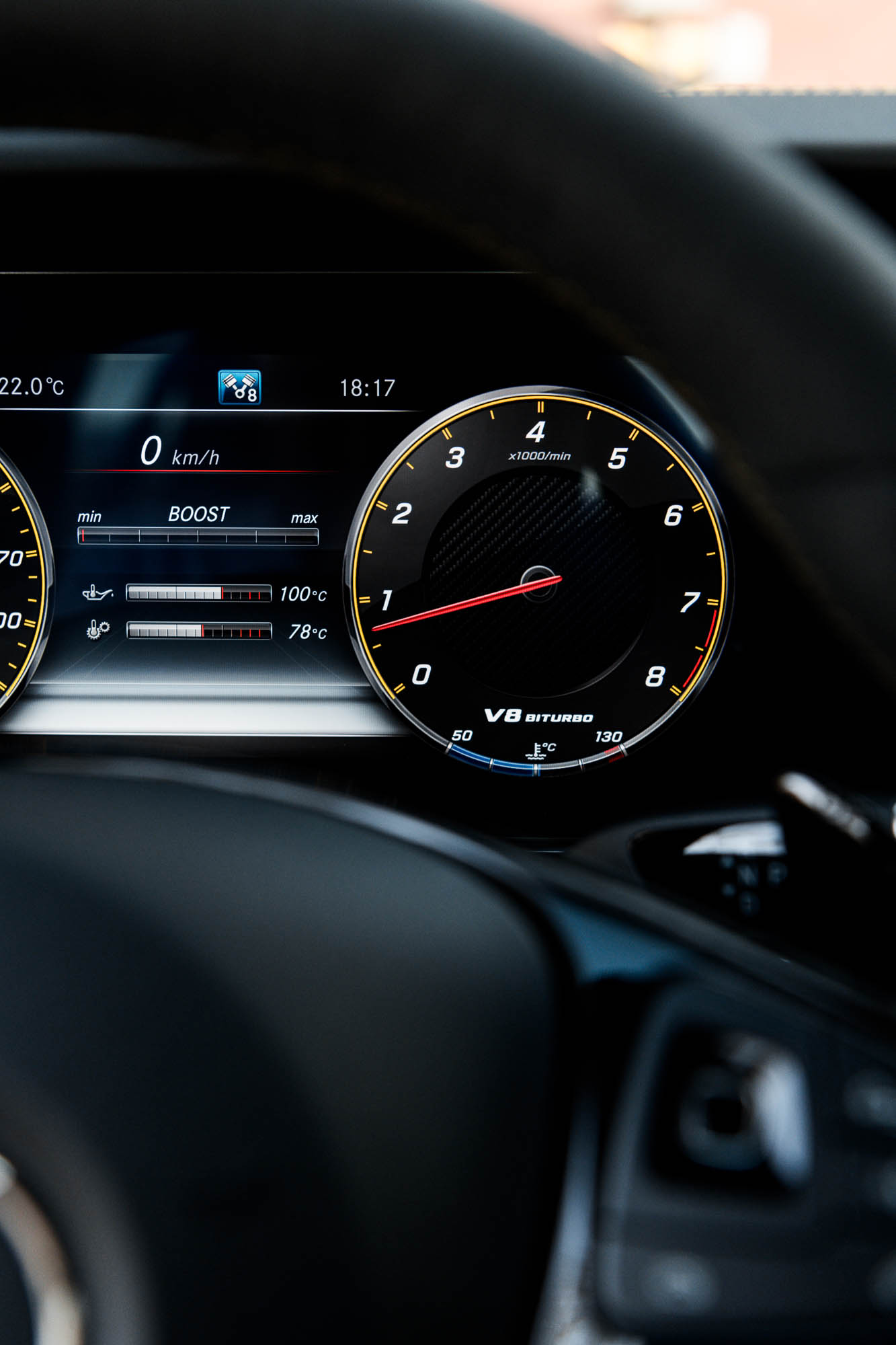 Mercedes-Benz E 63 AMG S — interior
