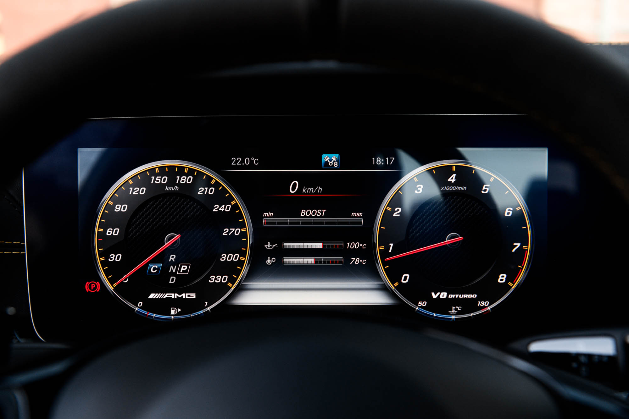 Mercedes-Benz E 63 AMG S — interior
